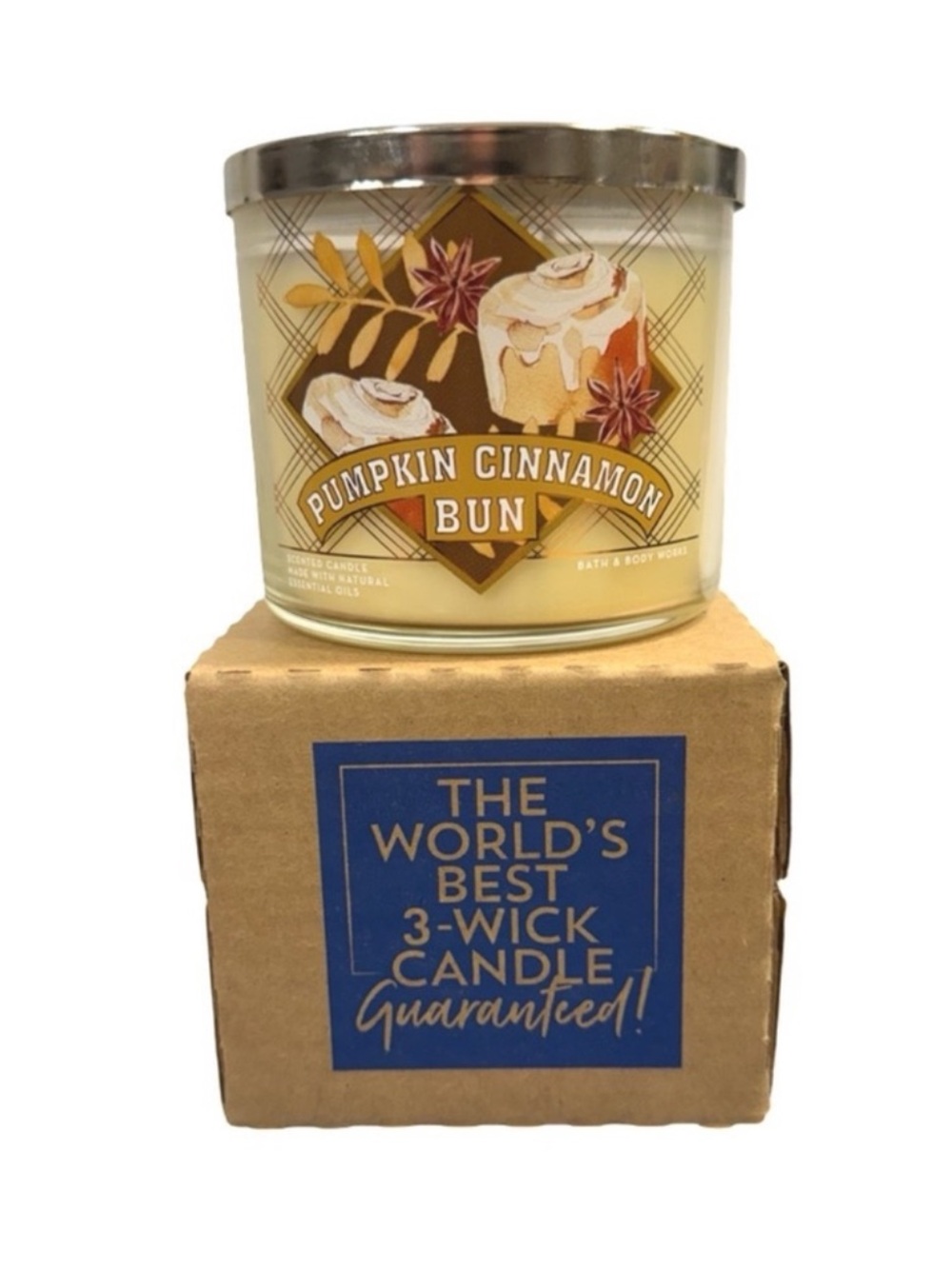 Pumpkin Cinnamon Bun Candle